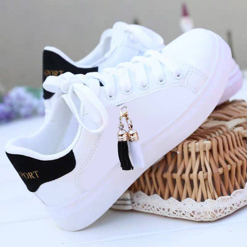 Mesh white ladies fashion breathable shoes