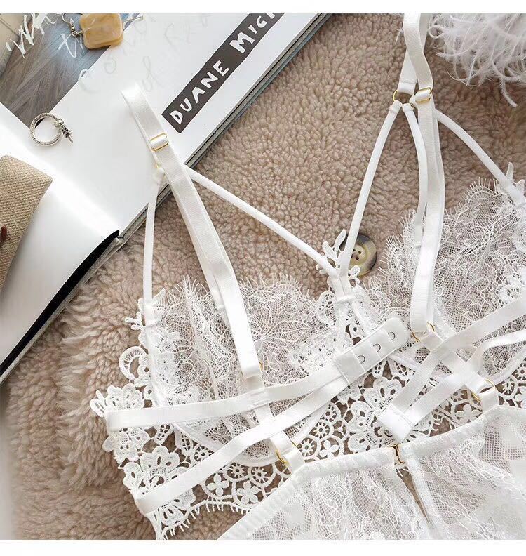 Translucent sexy nightdress